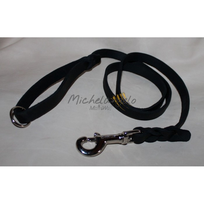 Leather leash Ural
