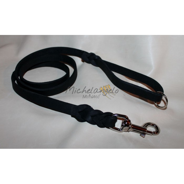 Leather leash Ural