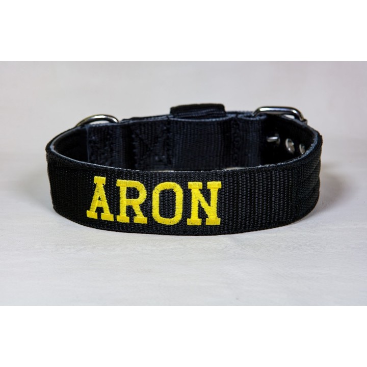 Collar with name