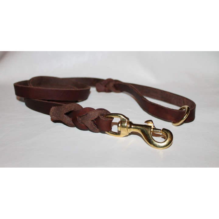 leather leash for dog