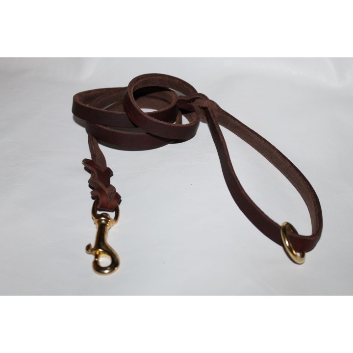 greyhound leash leather
