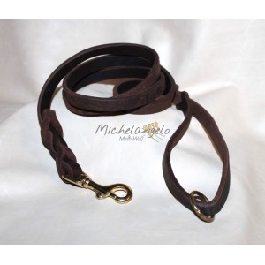 Leather leash