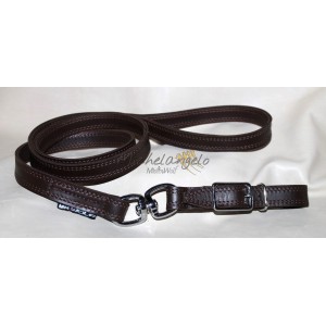 Guinzaglio in pelle con fibbia