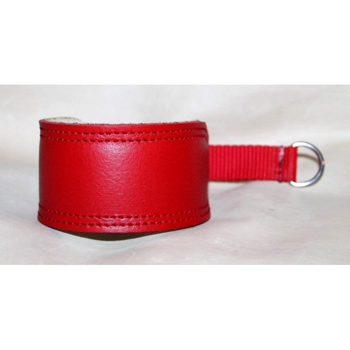 leather whippet collar