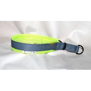 Collare in nylon con tessuto