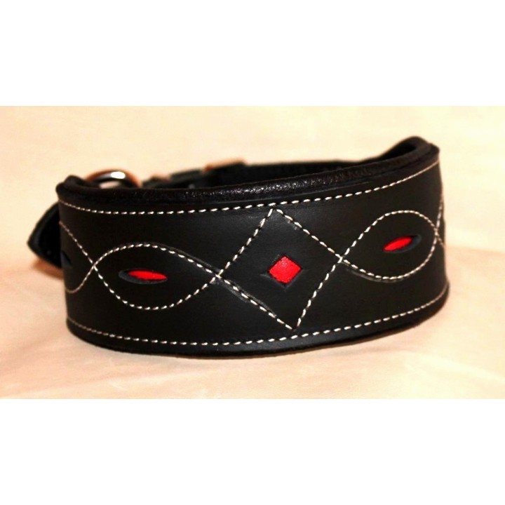 leather collar for dog