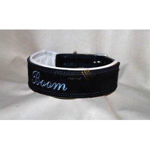 Collare in pelle con Nome...