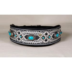 Collare Artù in cuoio e pelle