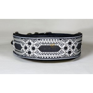 Collare Elyane in cuoio e...