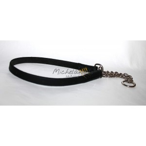 Collare Morgan in cuoio