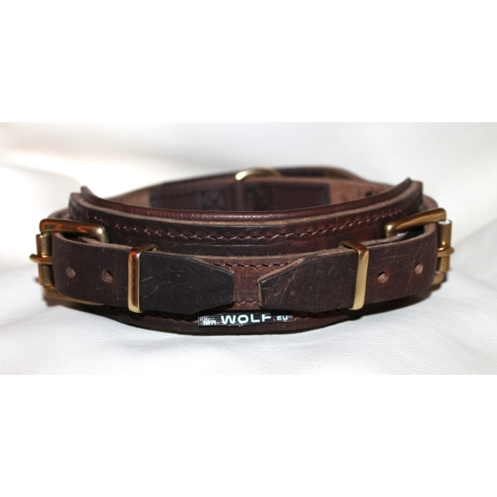 leather collar for dog