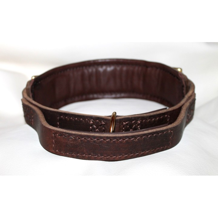 leather collar for dog