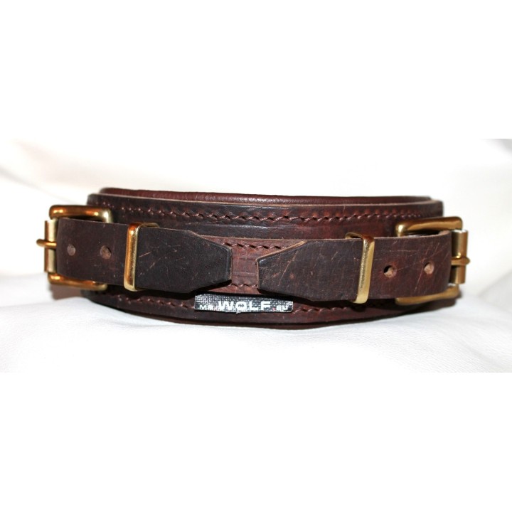 leather collar for dog