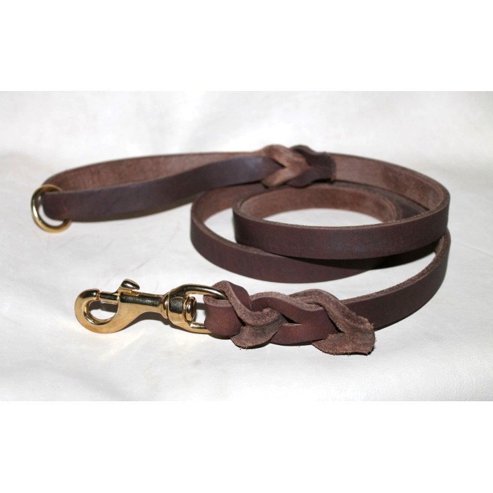 leather leash for dog
