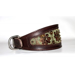 Collare Melissa in pelle...