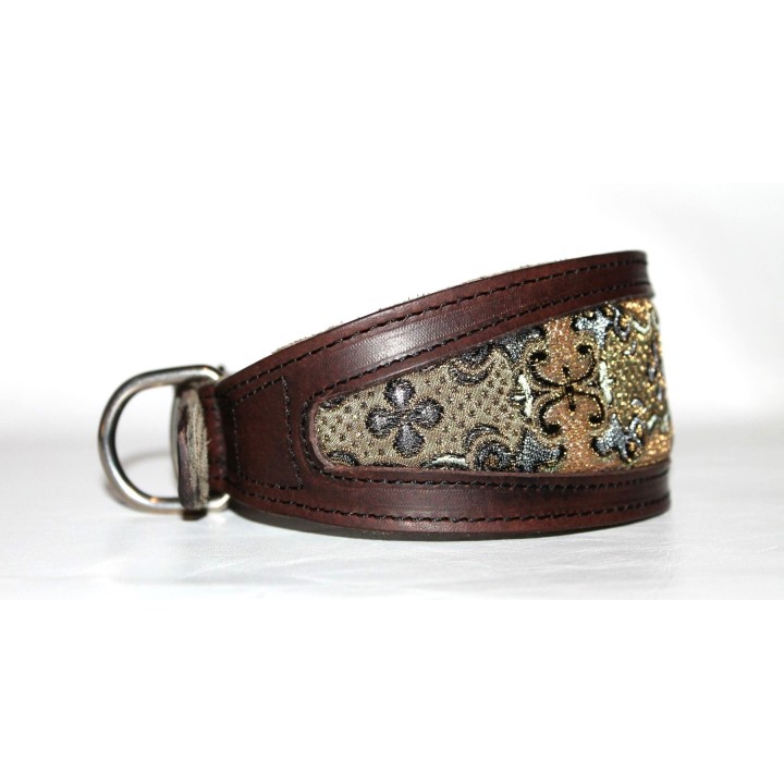 collar genuine leather for greyhound