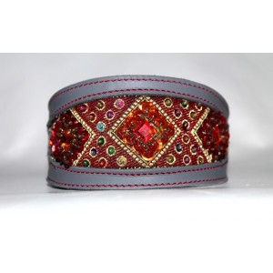 Collare Lucrezia in pelle...