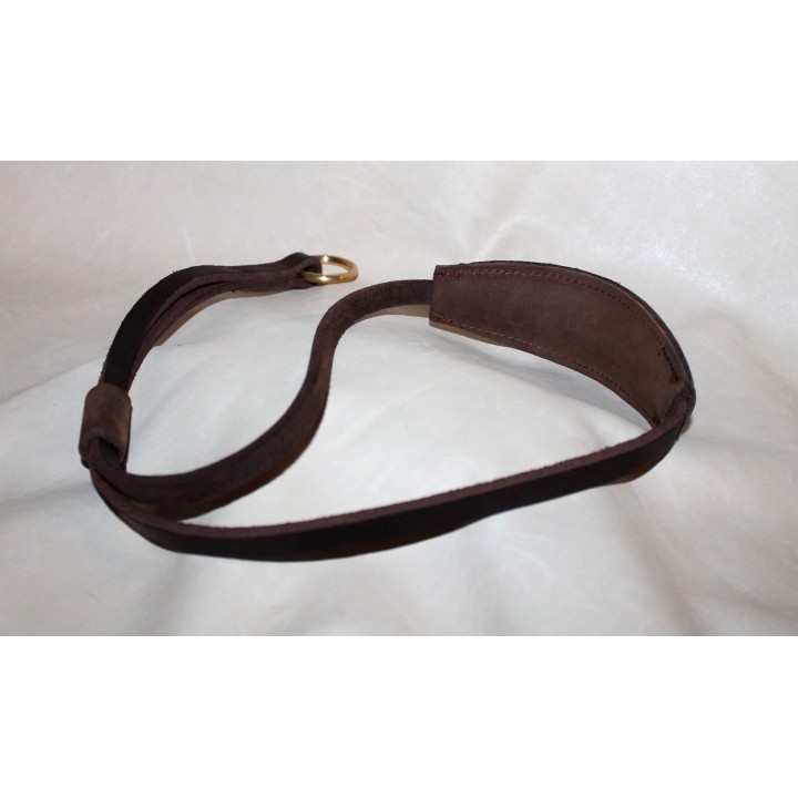 leather collar for dog show