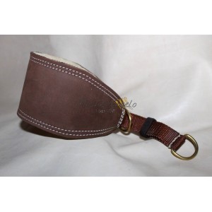 Greyhound collar Brown