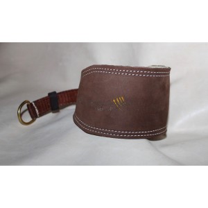 Greyhound collar Brown