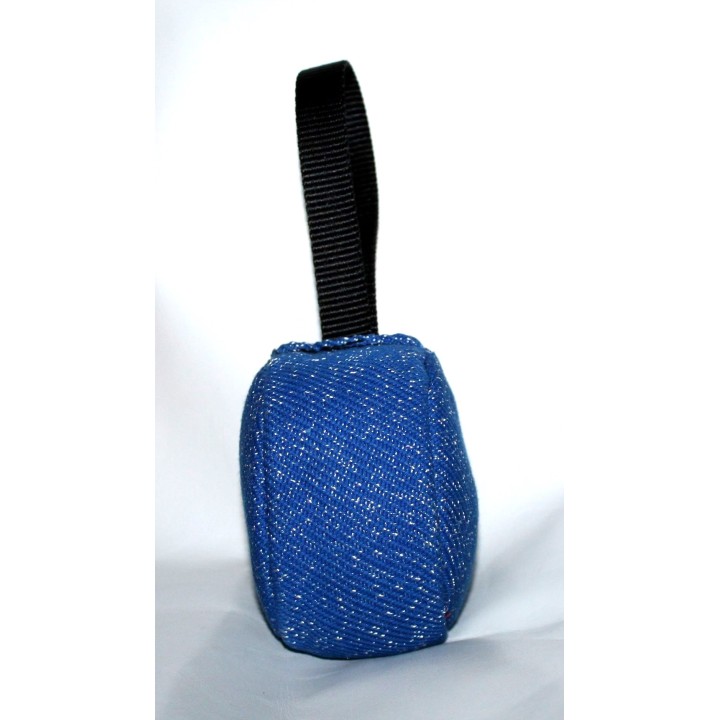 synthetic fabric ball with handle