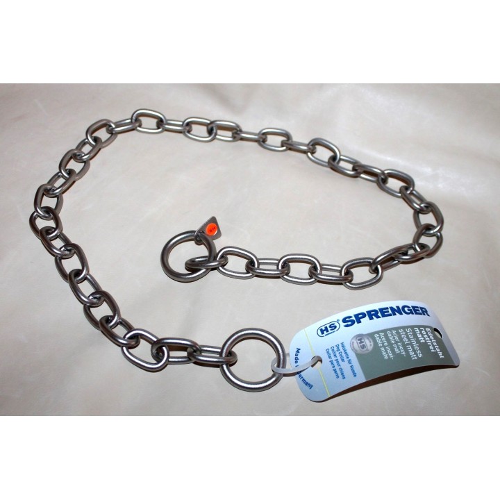 collare in acciaio inox matt ovalino HS sprenger