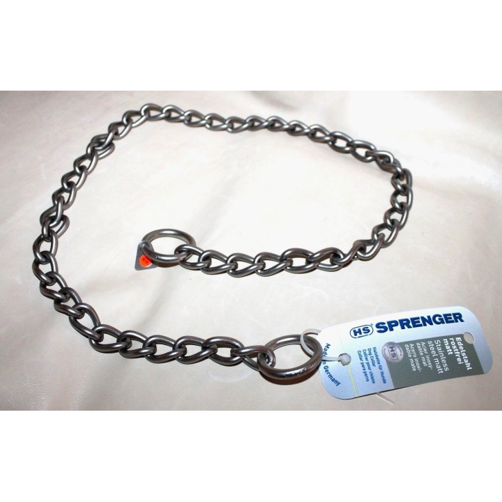 collare in acciaio inox matt ritorto sprenger