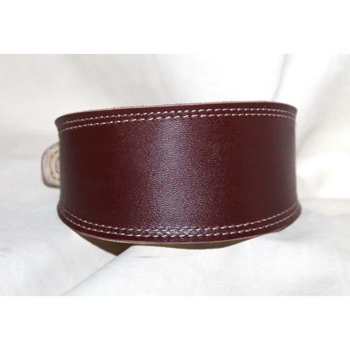 collar genuine leather for greyhound