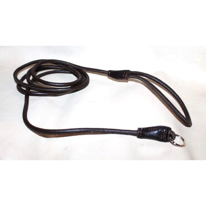 Leather leash for dog show