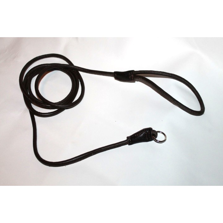 Leather leash for dog show