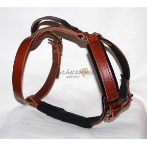 Pettorina Robert in cuoio