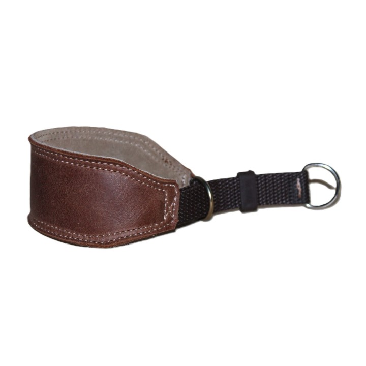 leather whippet collar