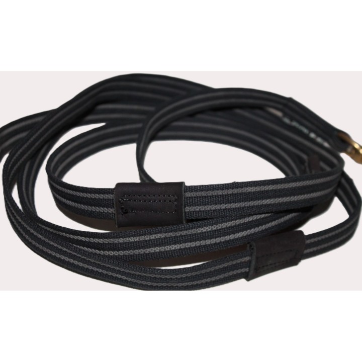 rubberized nylon long leash