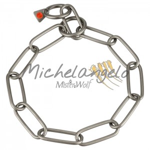 Collare in acciaio inox matt