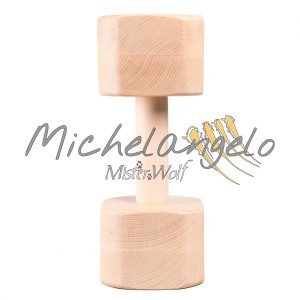 Wooden dumbbell Kg 2