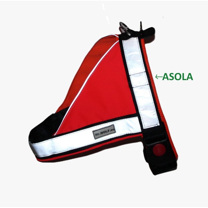 search and rescue dog harness