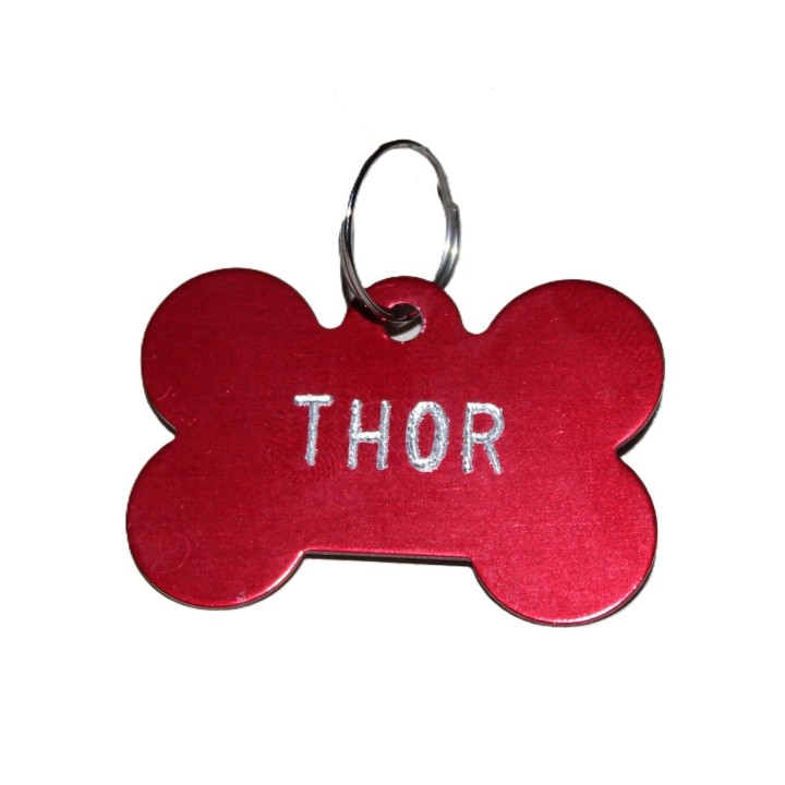 engraved tag for dogs and cats