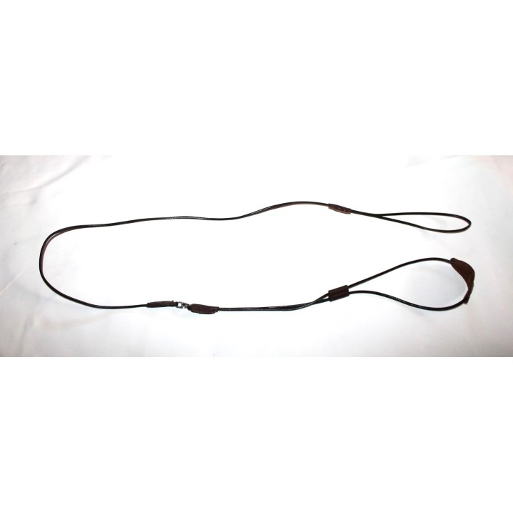 Leather leash for dog show