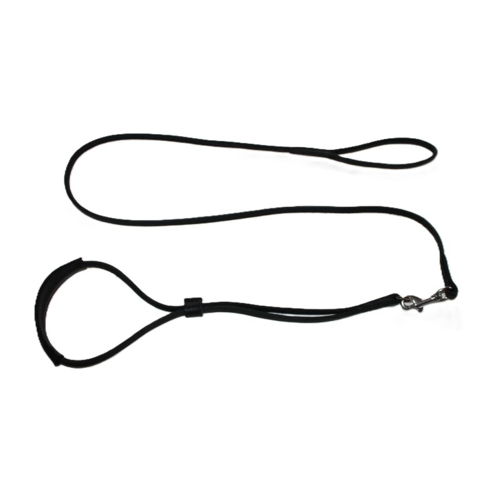 Leather leash for dog show