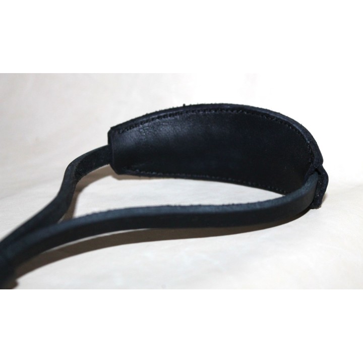 Leather leash for dog show