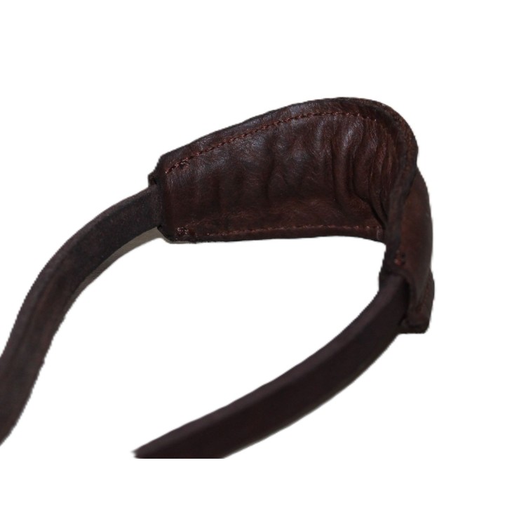 Leather leash for dog show