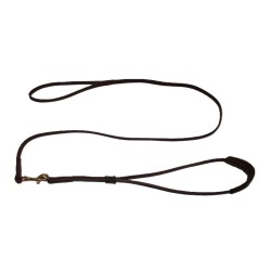 Leather leash for dog show