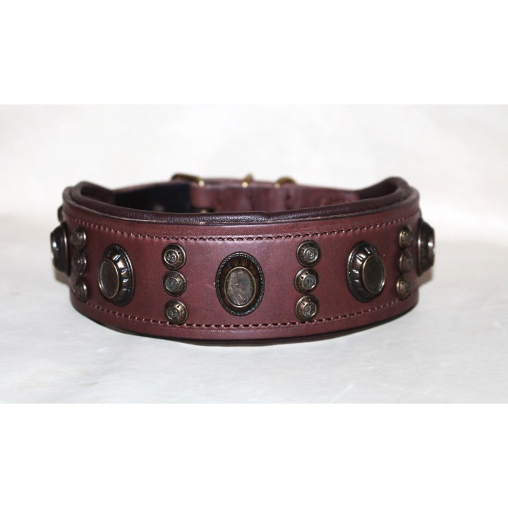 leather collar for large dogs