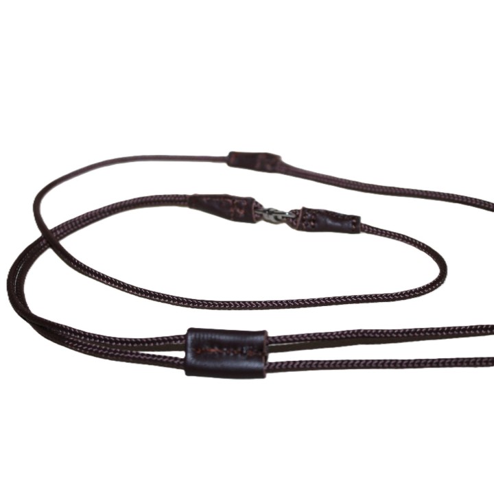 guinzaglio e collare in corda setosa per expo