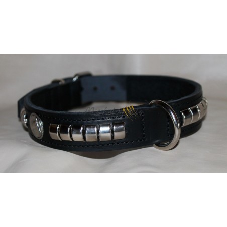 Leather collar for Bull Terrier