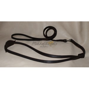 Leather leash for dog show