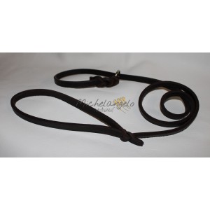 Leather leash for dog show