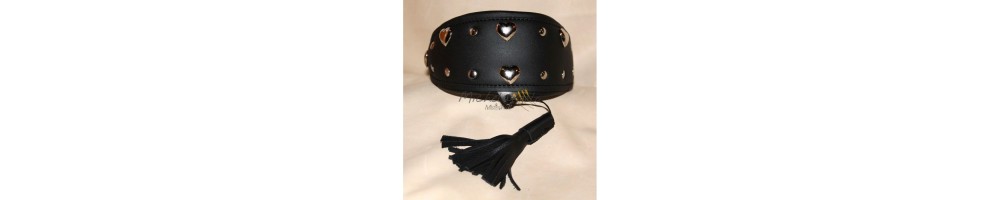 leather collar for greyhound