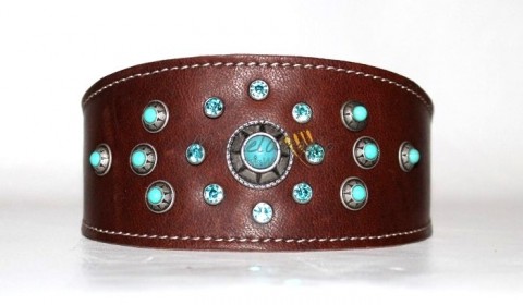 collari in pelle per levrieri