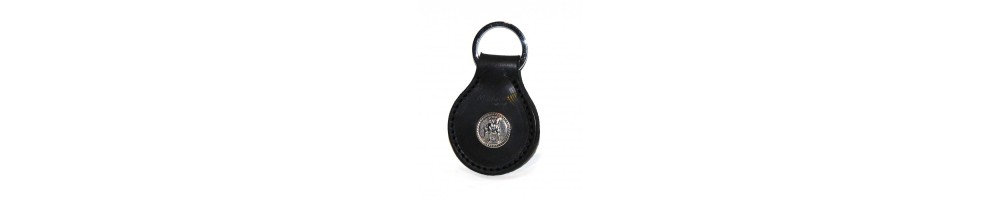 staffordshire bull terrier keychain